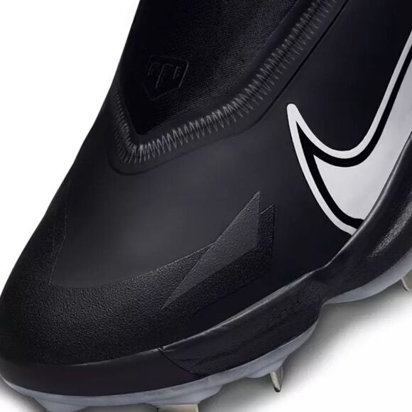 New Nike Force Zoom Trout 8 Pro Baseball Cleats CZ5915-010 Black White size 8 main image 5